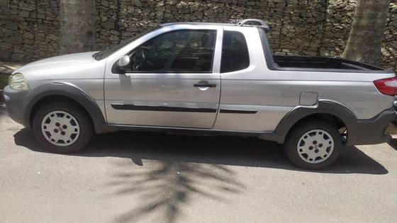 FIAT STRADA 1.4 MPI HARD WORKING CE 8V FLEX 2P MANUAL FIAT STRADA 1.4 MPI HARD WORKING CE 8V FLEX 2P MANUAL